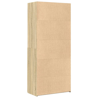Skåp Sonoma Ek 80x42,5x185 cm