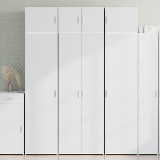 Skåp Vit 70x42,5x185 cm