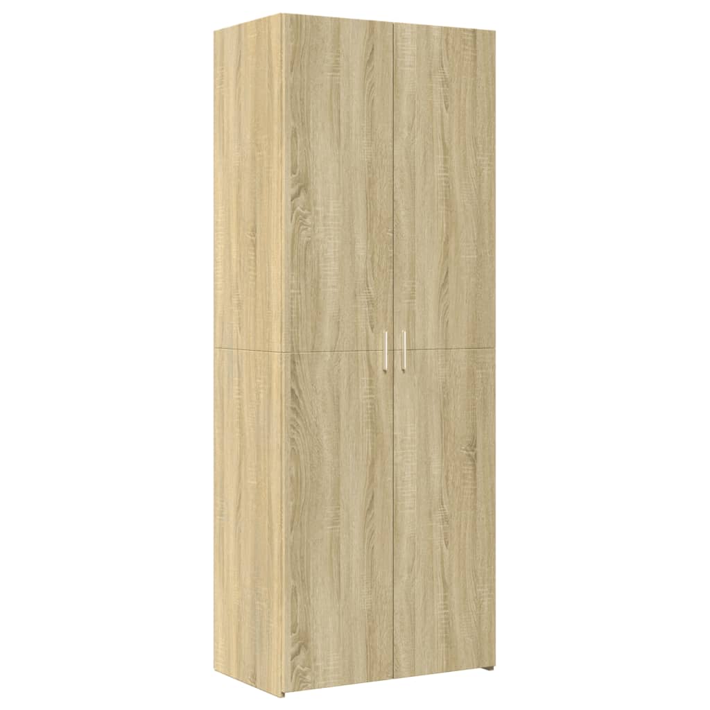 Skåp Sonoma Ek 70x42,5x185 cm