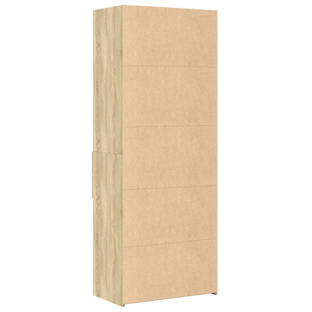 Skåp Sonoma Ek 70x42,5x185 cm