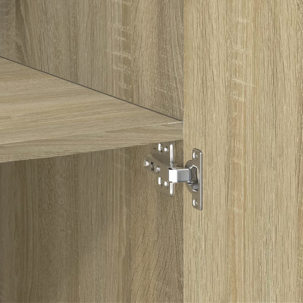 Skåp Sonoma Ek 70x42,5x185 cm