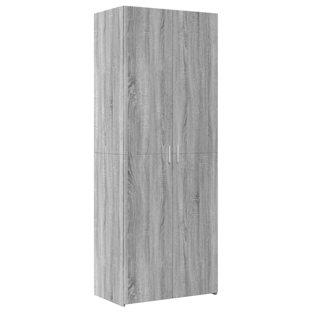Skåp Sonoma Grå 70x42,5x185 cm
