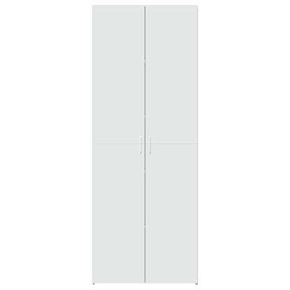 Skåp Vit 70x42,5x185 cm