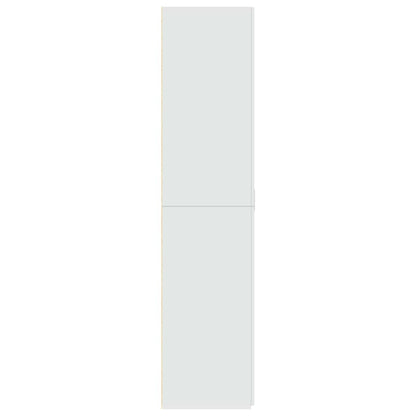 Skåp Vit 70x42,5x185 cm