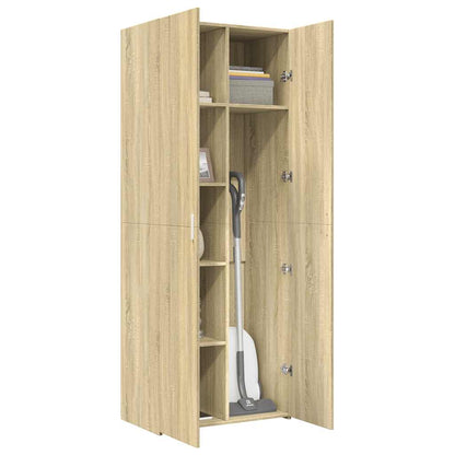 Skåp Sonoma Ek 70x42,5x185 cm