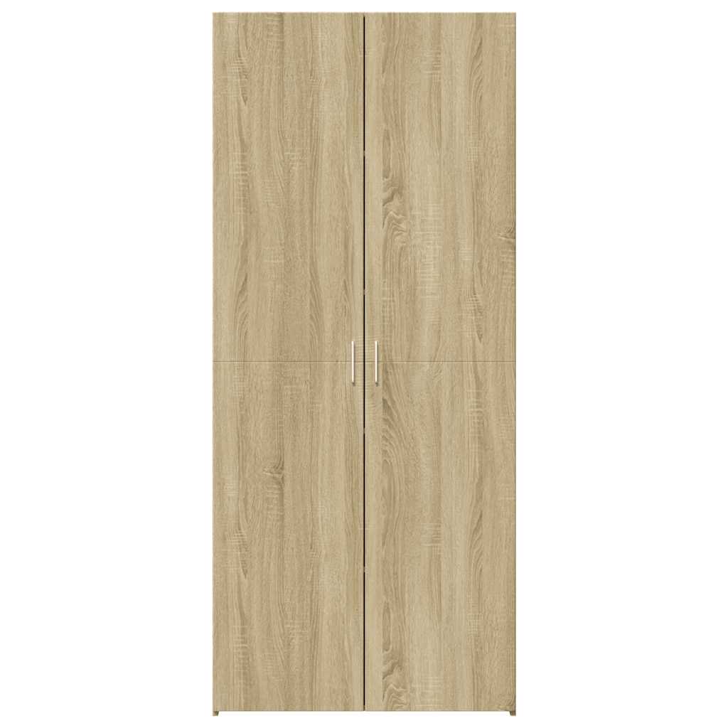 Skåp Sonoma Ek 70x42,5x185 cm
