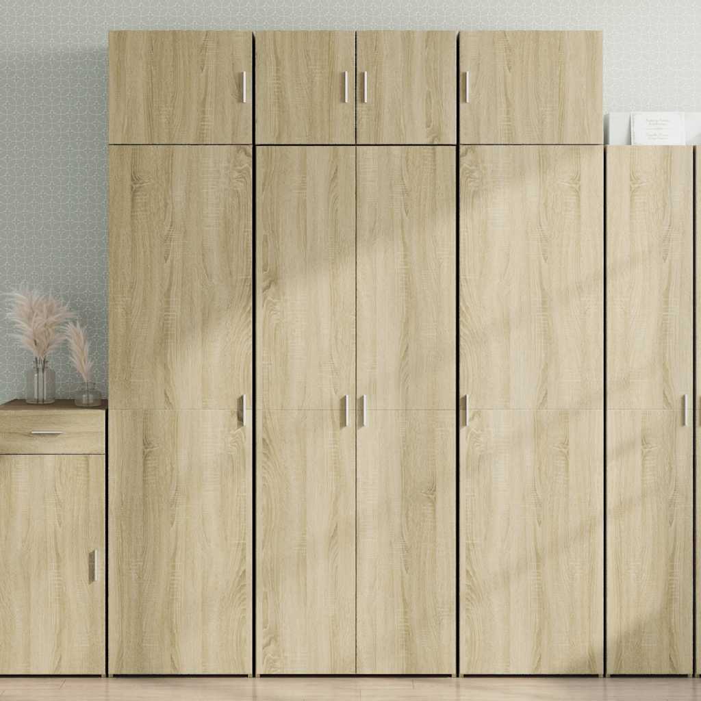 Skåp Sonoma Ek 70x42,5x185 cm