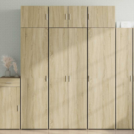 Skåp Sonoma Ek 70x42,5x185 cm