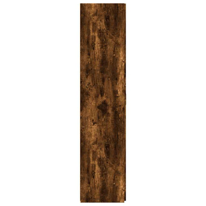 Skåp Rökfärgad Ek 70x42,5x185 cm