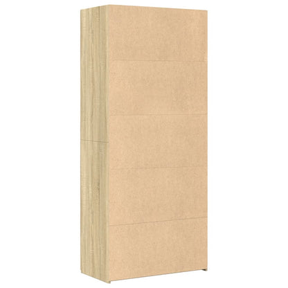 Skåp Sonoma Ek 80x42,5x185 cm