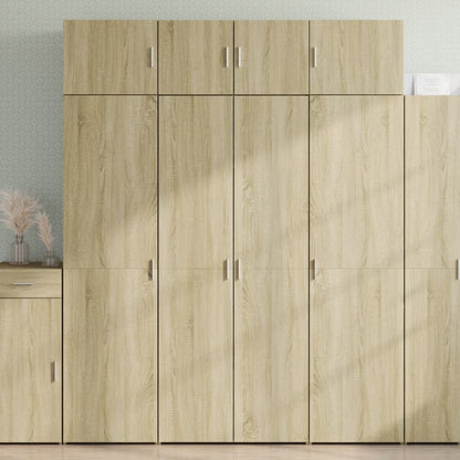 Skåp Sonoma Ek 80x42,5x185 cm