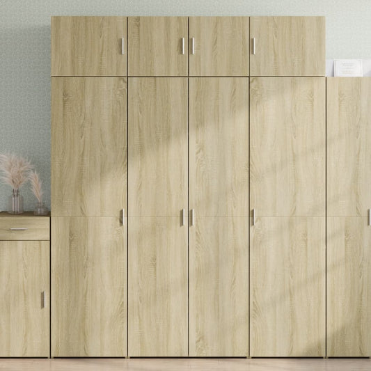 Skåp Sonoma Ek 80x42,5x185 cm