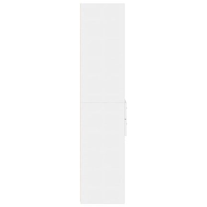 Skåp Vit 50x42,5x185 cm