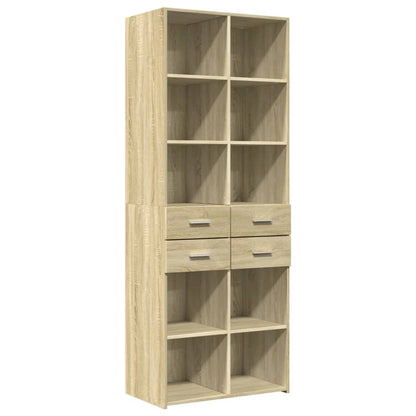 Skåp Sonoma Ek 70x42,5x185 cm