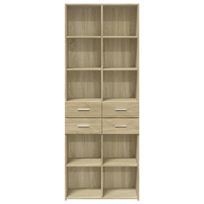 Skåp Sonoma Ek 70x42,5x185 cm