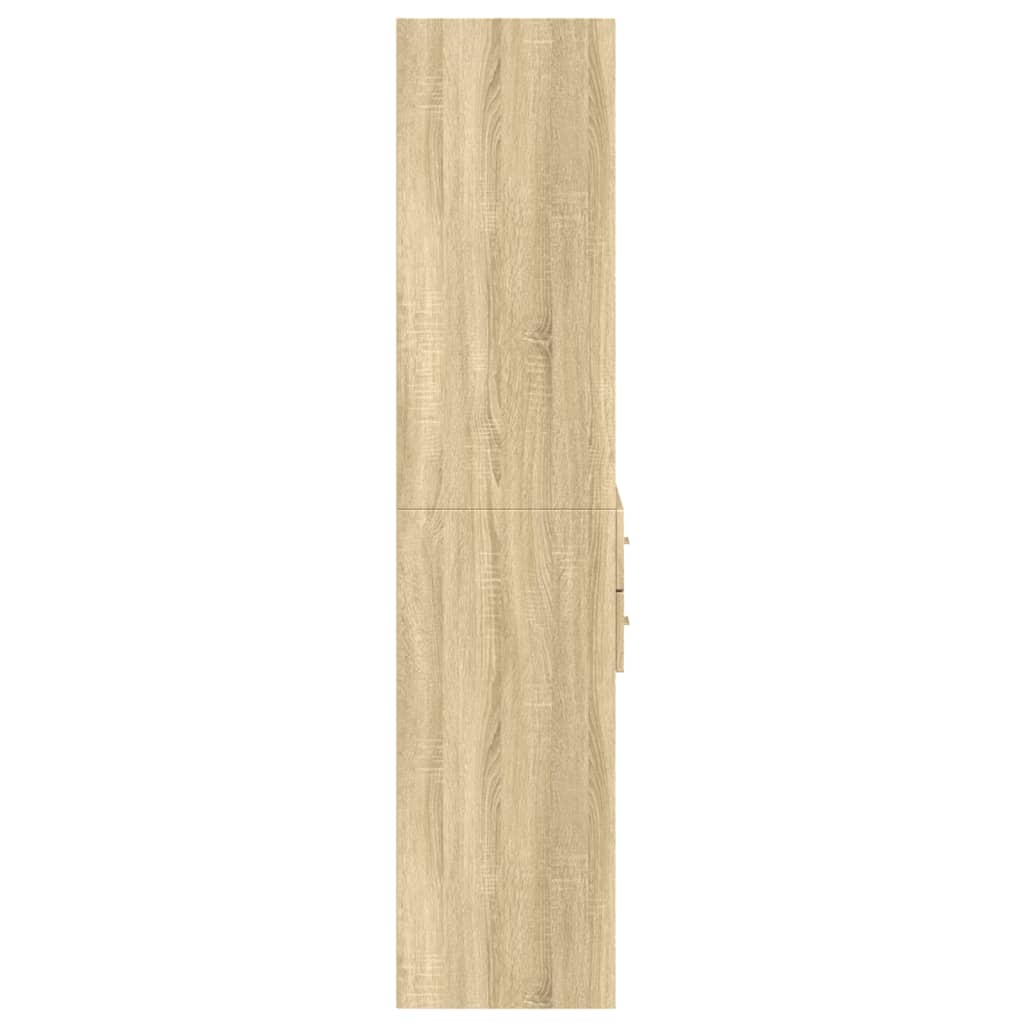 Skåp Sonoma Ek 70x42,5x185 cm