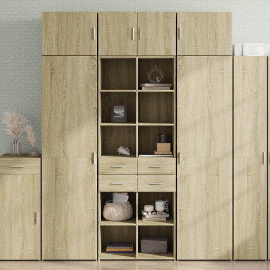 Skåp Sonoma Ek 70x42,5x185 cm