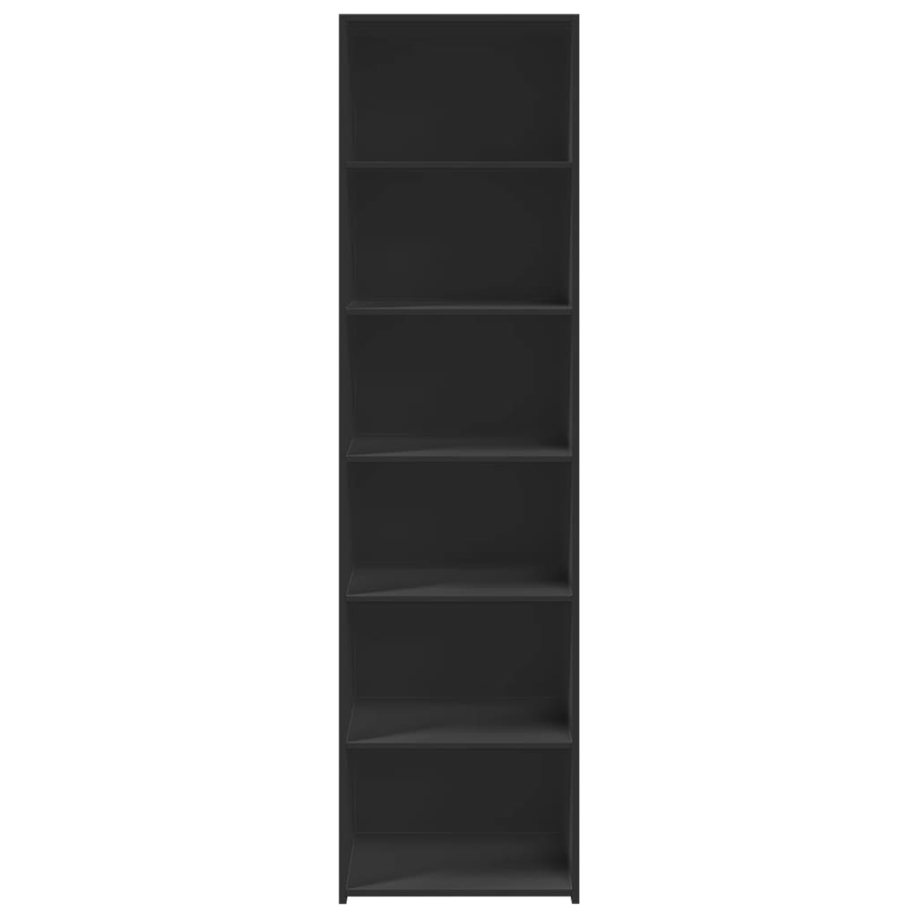 Skåp Svart 50x41x185 cm