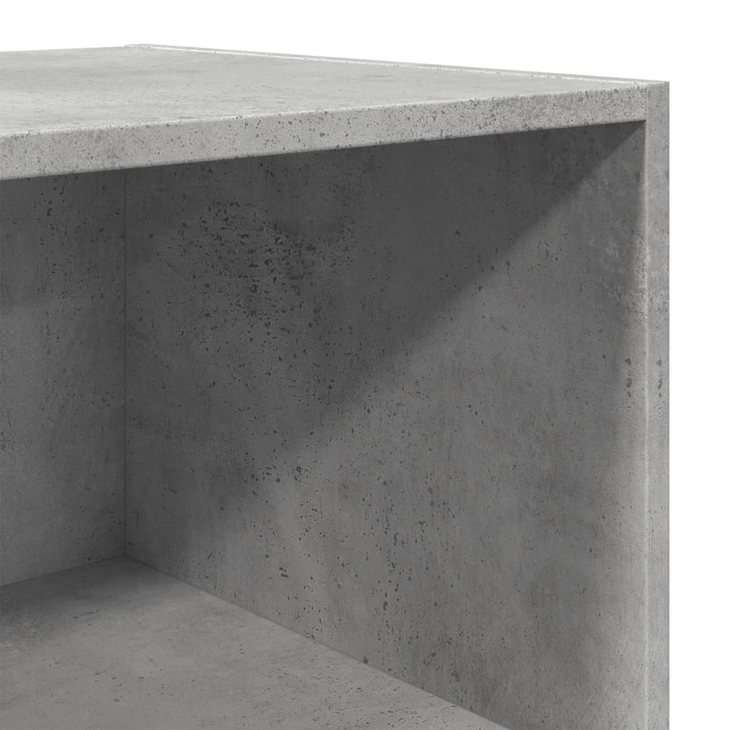 Skåp Betonggrå 50x41x185 cm