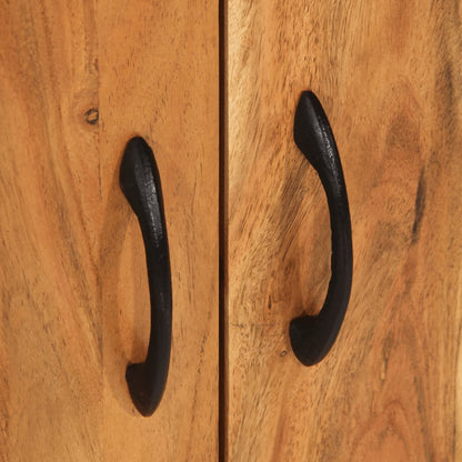 Skänk Trä 55x35x75 cm massivt akaciaträ