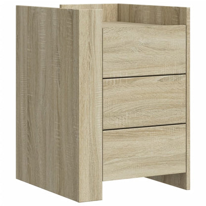 Sängbord Nattduksbord Sonoma Ek 45x50x65 cm