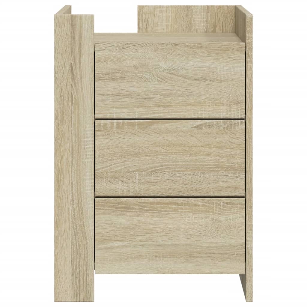 Sängbord Nattduksbord Sonoma Ek 45x50x65 cm