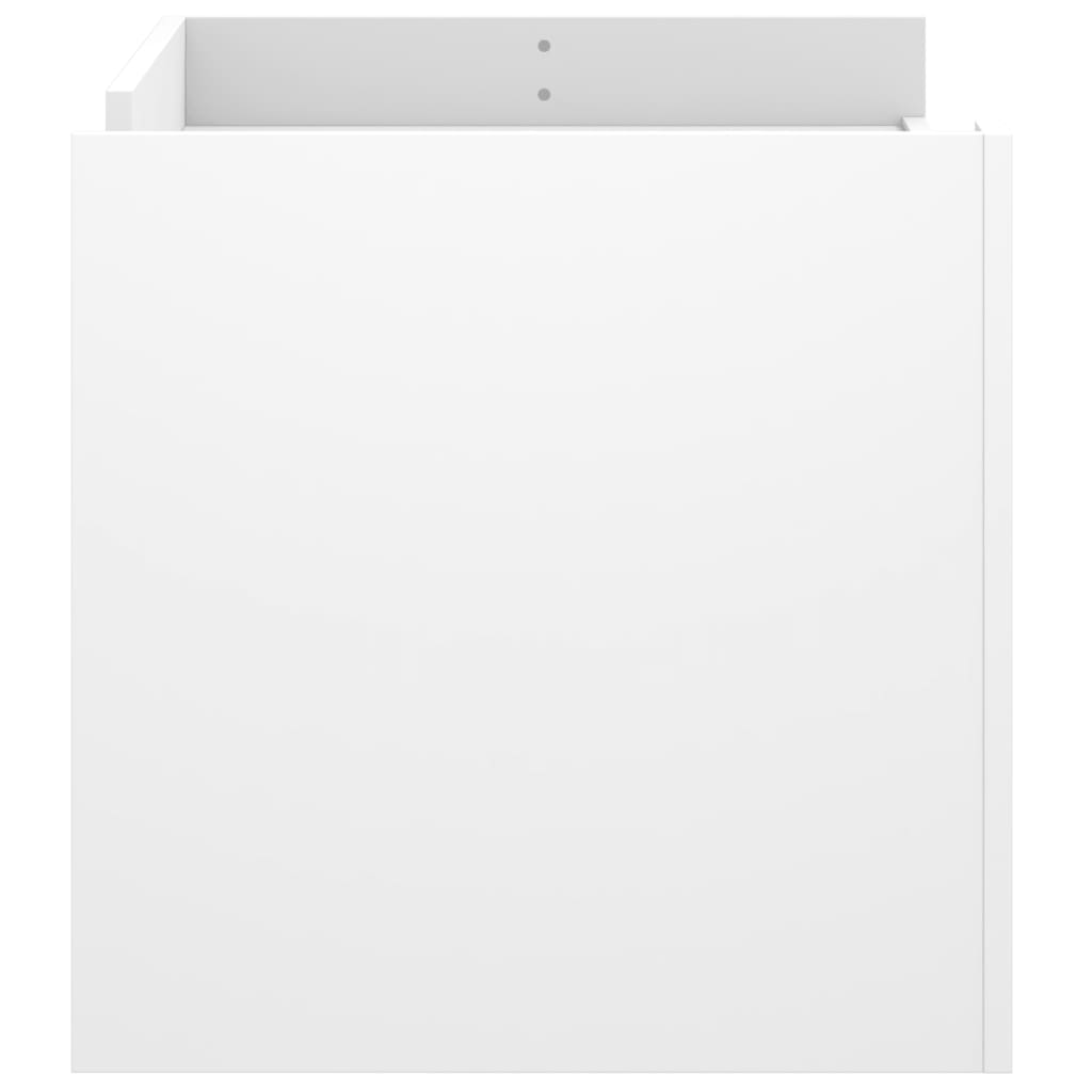 Soffbord vit 100x50x50 cm konstruerat trä