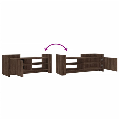 TV-Möbel Brun Ek TV-Bänk 100x35x40 cm