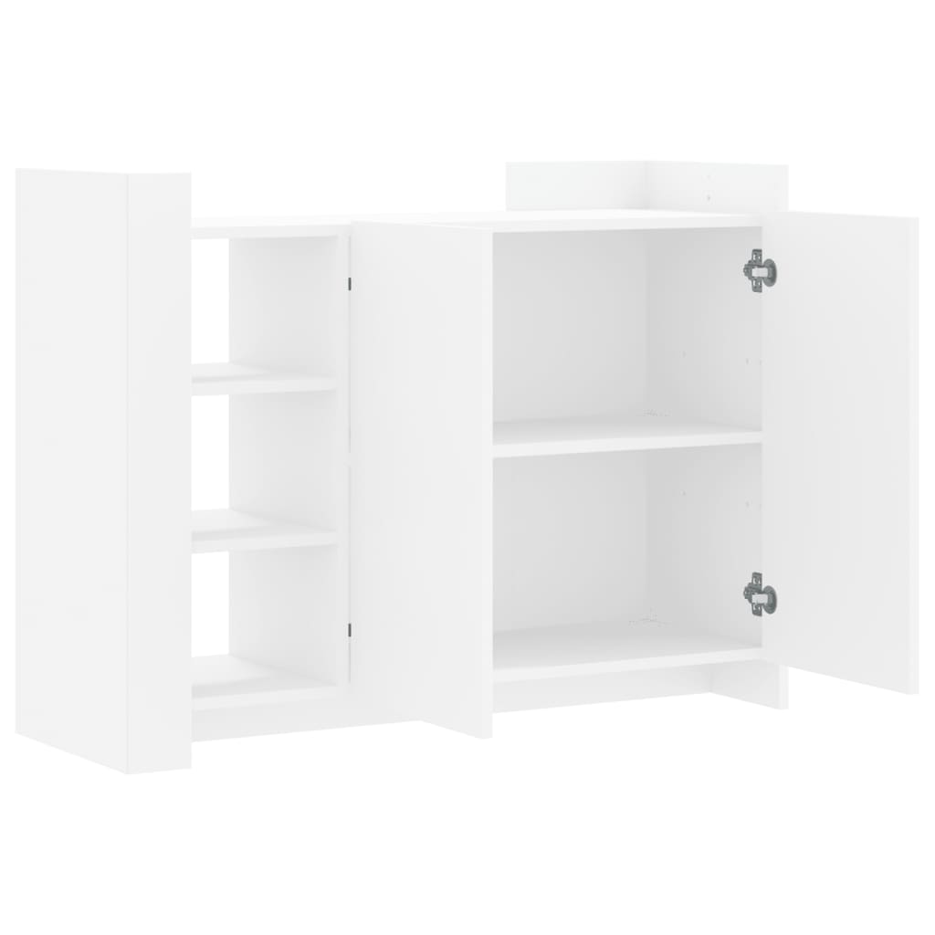 Skänk Vit 100x35x75 cm