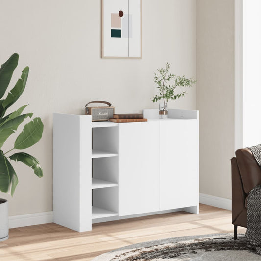 Skänk Vit 100x35x75 cm