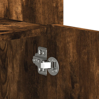 Skänk Rökfärgad Ek 100x35x75 cm