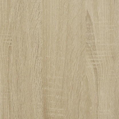 Väggskåp sonoma-ek 75x35x60 cm konstruerat trä
