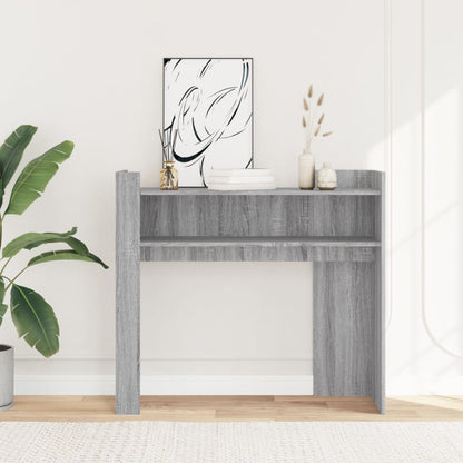 Avlastningsbord Konsollbord Sonoma Grå 100x35x90 cm