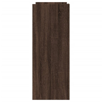 Avlastningsbord Konsollbord Brun Ek 100x35x90 cm
