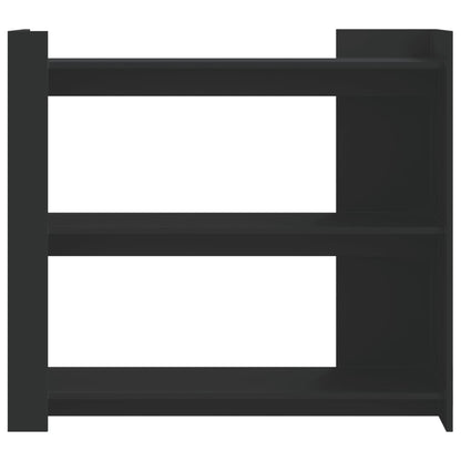 Avlastningsbord Konsollbord Svart 100x35x90 cm