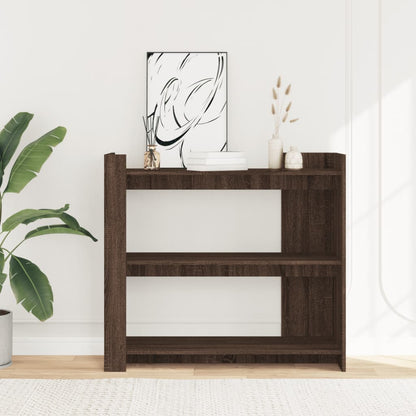 Avlastningsbord Konsollbord Brun Ek 100x35x90 cm