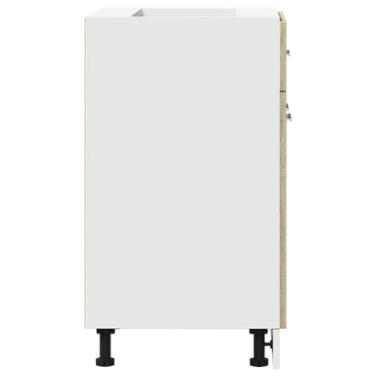 Köksinredning Underskåp Bänkskåp med låda “Lyon” Sonoma Ek 60x46x81,5 cm