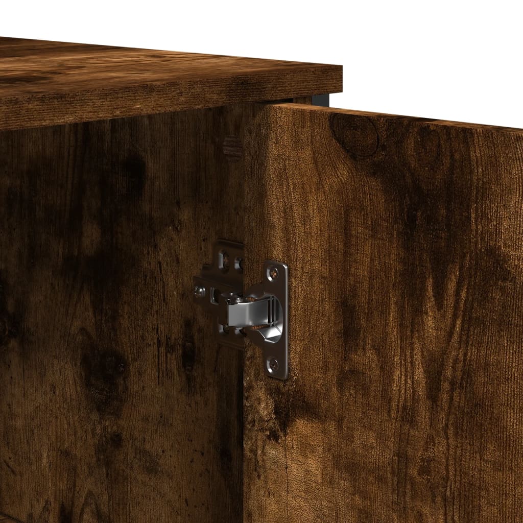 Skänk Rökfärgad Ek 78x35,5x74,5 cm