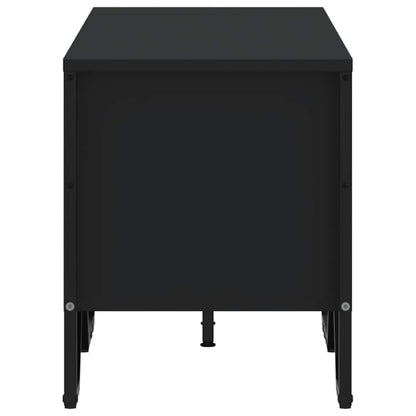 TV-Möbel Svart TV-Bänk 122x34x41 cm