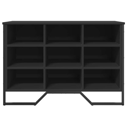 Skoställ Svart Skoskåp 90x38x61,5 cm