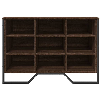 Skoställ Brun Ek Skoskåp 90x38x61,5 cm