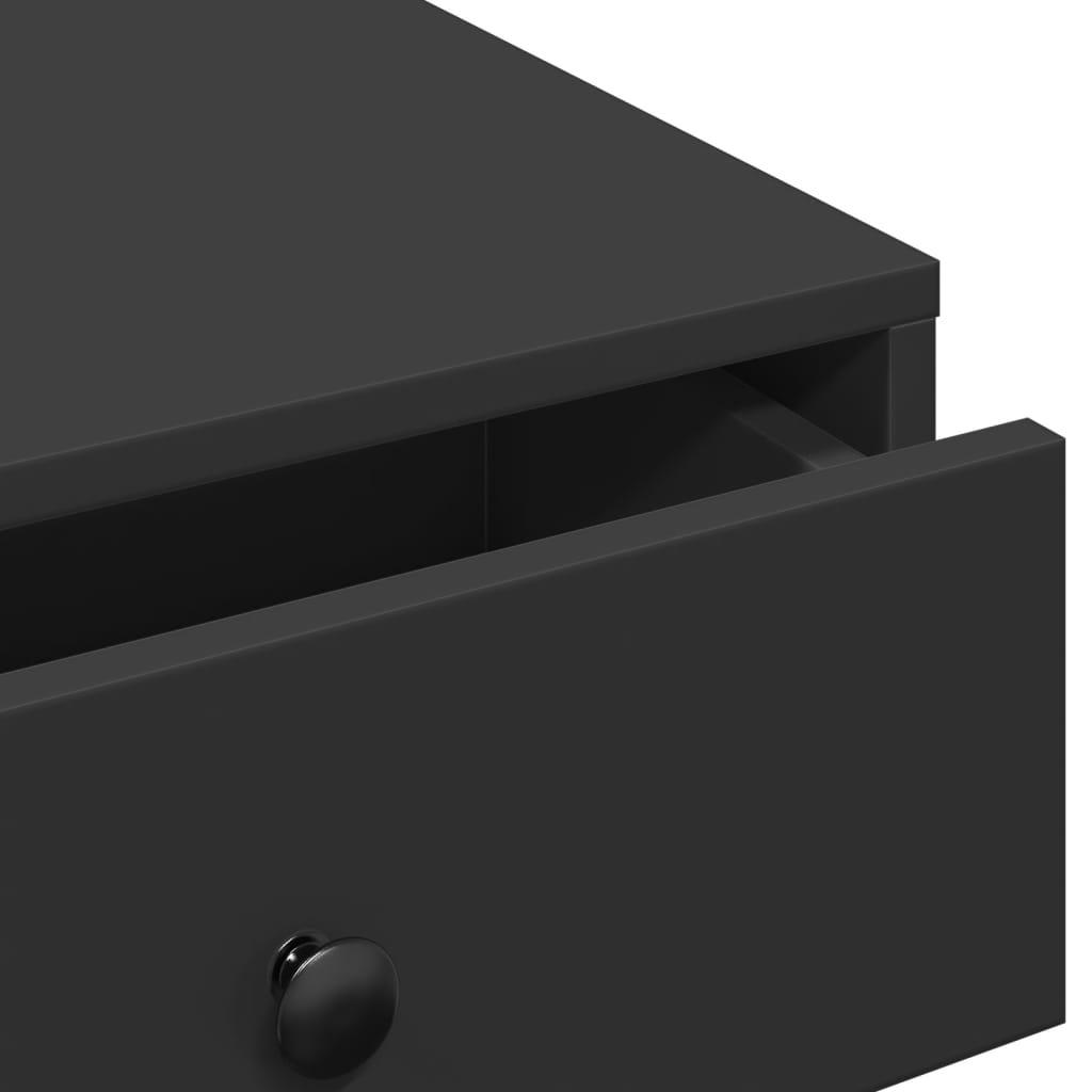 Soffbord Svart 90x90x28 cm