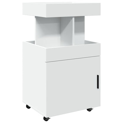 Vinställ Barvagn Vit 50x41x89 cm