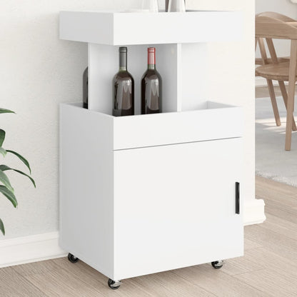 Vinställ Barvagn Vit 50x41x89 cm