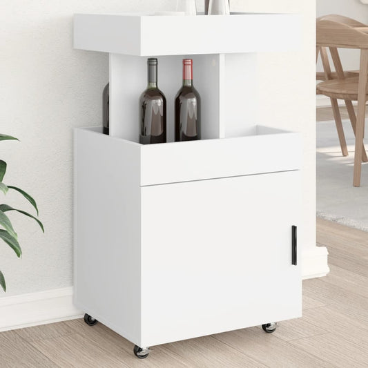 Vinställ Barvagn Vit 50x41x89 cm