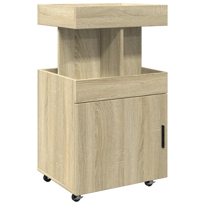 Vinställ Barvagn Sonoma Ek 50x41x89 cm