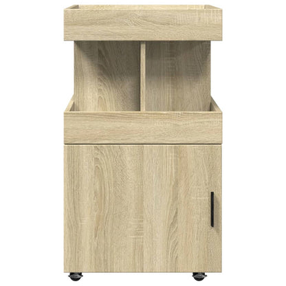 Vinställ Barvagn Sonoma Ek 50x41x89 cm