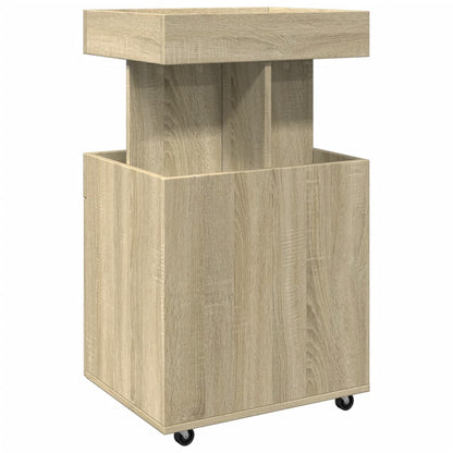 Vinställ Barvagn Sonoma Ek 50x41x89 cm