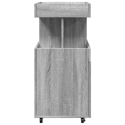 Vinställ Barvagn Sonoma Grå 50x41x89 cm