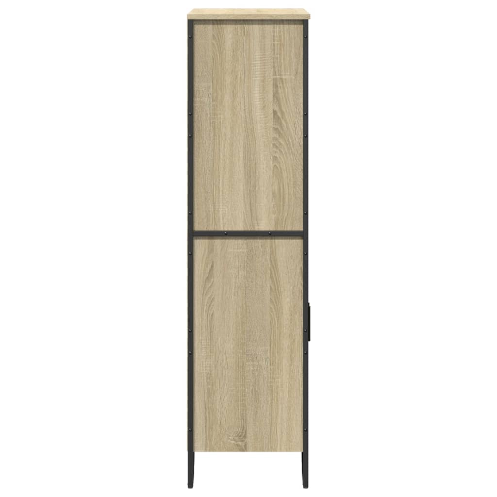 Skåp Sonoma Ek 79,5x35,5x137,5 cm
